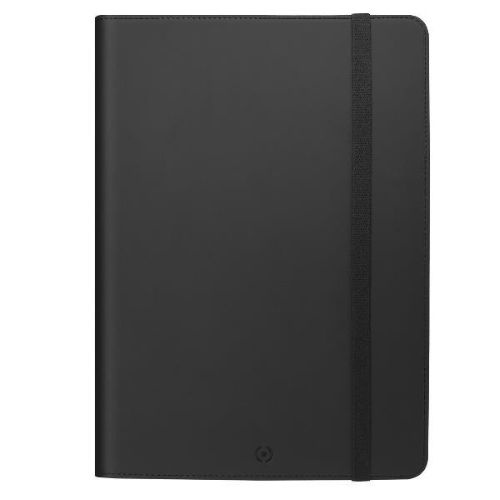 CELLY BOOKBAND APPLE iPAD 10.9 10th gen /APLE iPAD 11 11th gen CUSTODIA A LIBRO CON FUNZIONE STAND ALLOGIAMENTO APPLE PENCILI BANDA ELASTICA PER CHIUSURA NERO